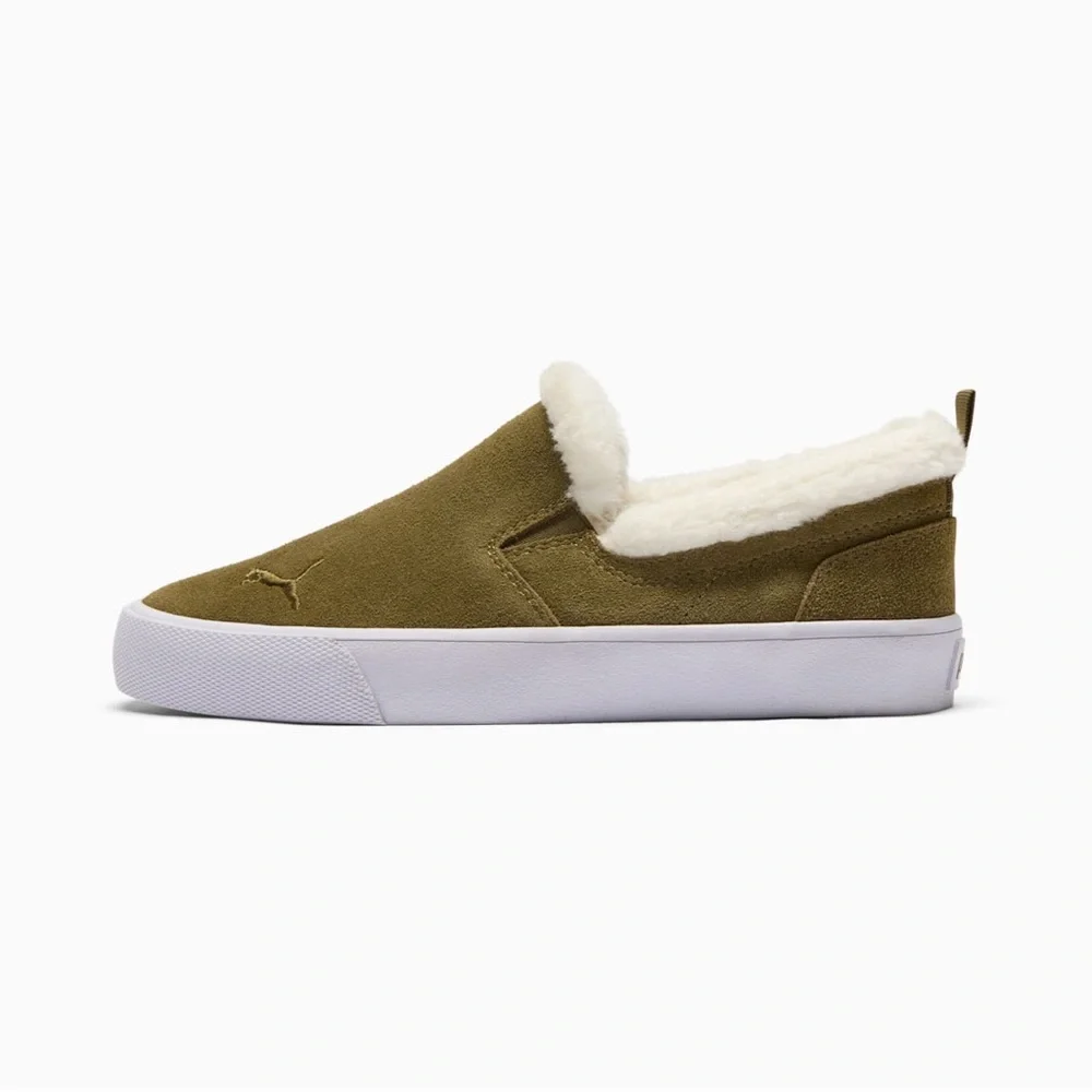 🐈‍⬛ Puma Women's Bari Comfort Sherpa Slip-Ons Size 7.5 New in box w/out lid